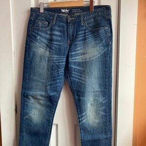 Mossimo Cropped Jeans Boyfriend Crop Stretchy size 6